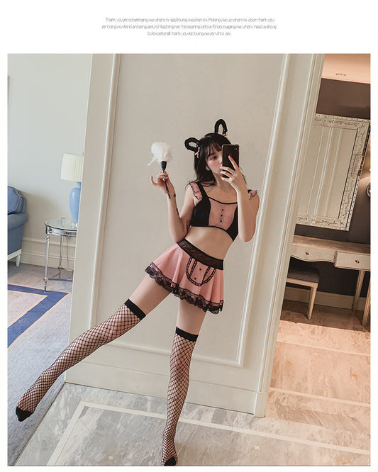 Sexy Cat Maid Uniform Costume