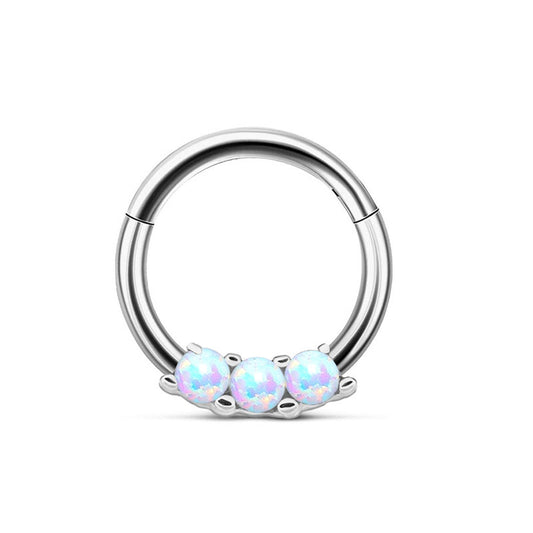 Opal Nose or Nipple Ring