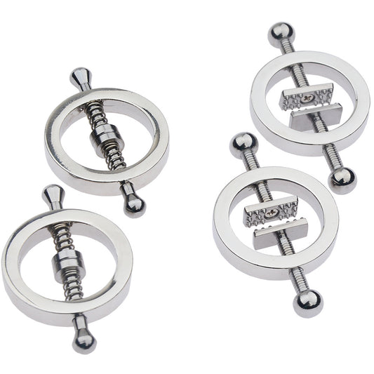 Top Plate Spring Loaded Nipple Clamps