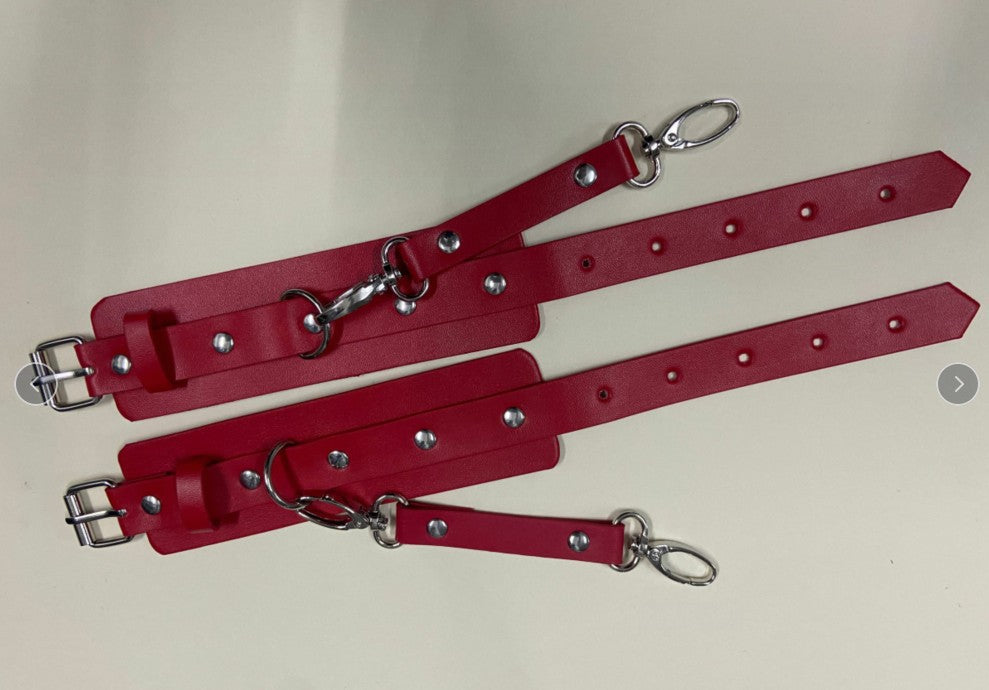 Leather Garters and Garter belt
