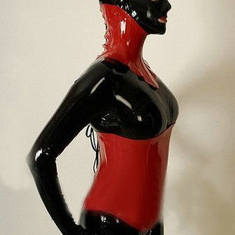BDSM Latex Posture Collar and Corset (Sold Separately)